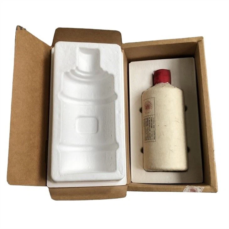 Cheap Molded Pulp Wine Shipper To Ship Recyclable Biodegradable Cheap Paper Pulp Products Manufacturer
